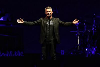 A Alejandro Sanz el Foro Sol lo calienta, pero sólo a medias