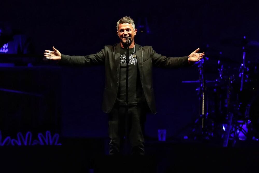 Alejandro Sanz con su música se fue acercando más a sus fans de hueso colorado. Foto: Diego Simón Sánchez
