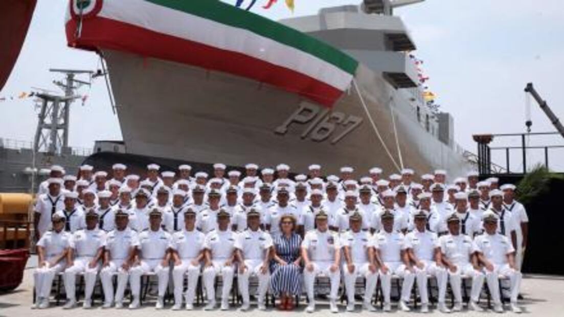 Inicia operaciones patrulla oceánica "Jalisco PO-167" fabricada en Oaxaca