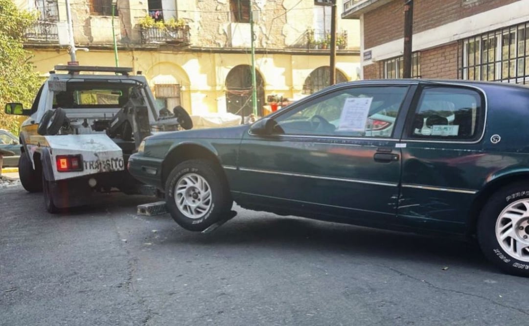 Programa de Chatarrización retira 81 vehículos de vía publica en la Cuauhtémoc (04/03/2025). Foto: Especial