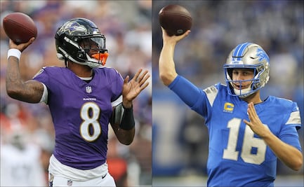 NFL: Horario y canales para ver EN VIVO Ravens de Baltimore vs Lions de Detroit de este lunes 22 de septiembre