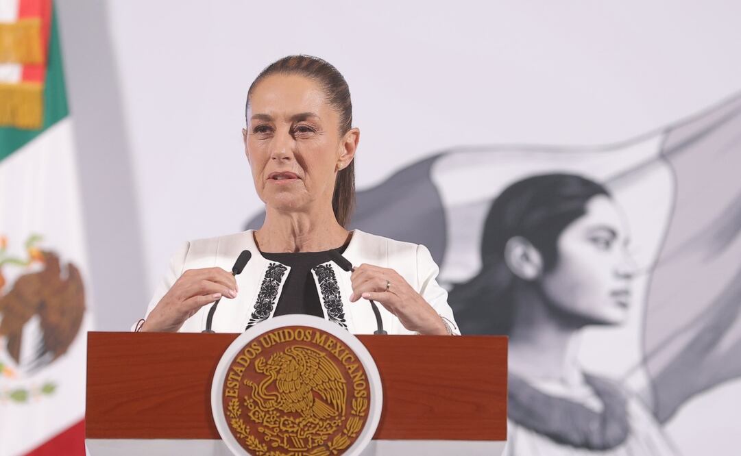 Conferencia matutina de la presidenta Claudia Sheibaum del 19 de marzo de 2025. Foto: Gabriel Pano / EL UNIVERSAL