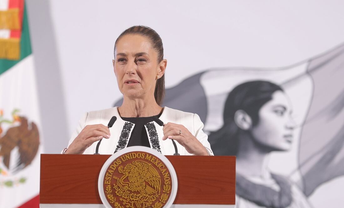 Conferencia matutina de la presidenta Claudia Sheibaum del 19 de marzo de 2025. Foto: Gabriel Pano / EL UNIVERSAL