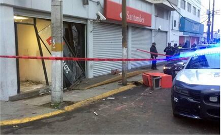 Two ATM's robbed with axes in Nezahualcóyotl 