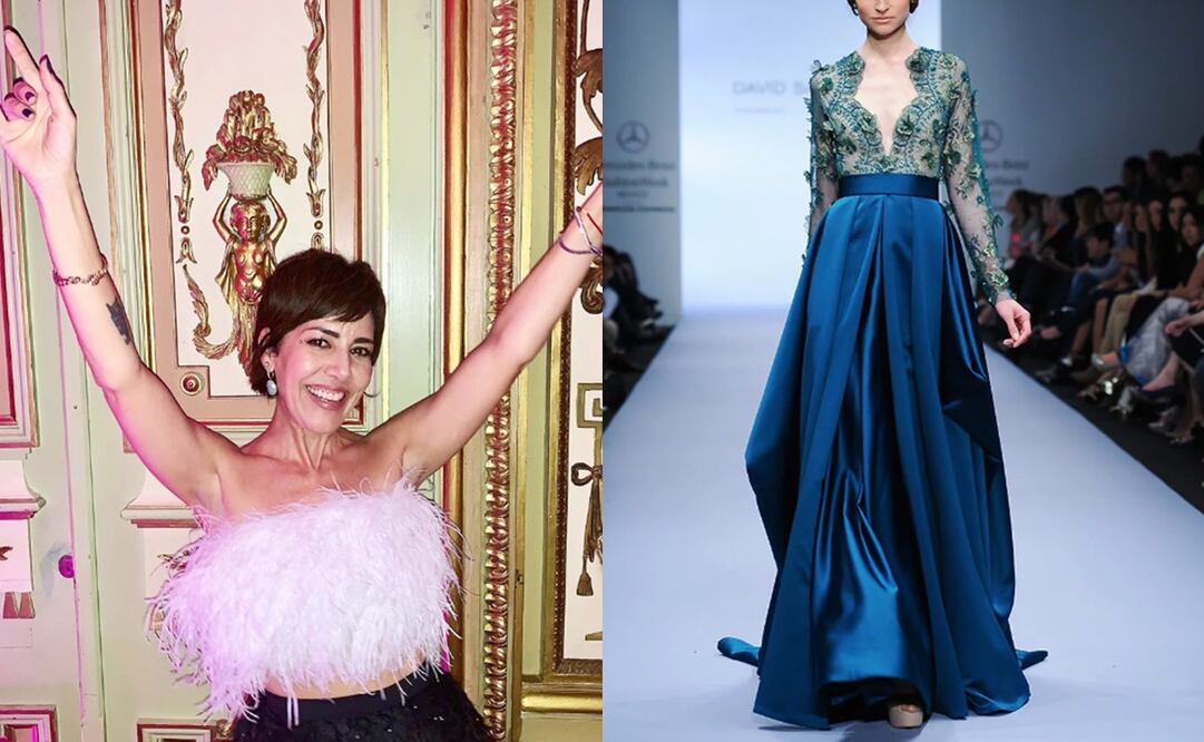 Stephanie Salas vistió a un diseñador mexicano en la boda de su hija Michelle Salas con el empresario venezolano Danilo Díaz Granados.
Fotos: Instagram y davidsalomon.net