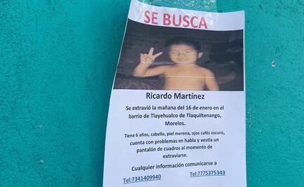 Hombre desaparece tras ser visto con niño de 6 años asesinado en Morelos