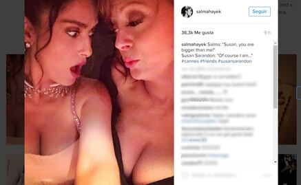 La actriz que derrotó al escote de Salma Hayek