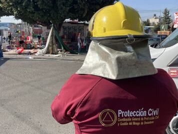 Explosión de tanque de gas en puesto de comida deja 17 heridos en Puebla; entre ellos hay menores de edad