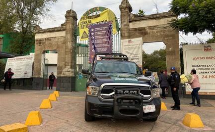 Alistan operativo en panteones Dolores y Sanctorum por Día de la Madres