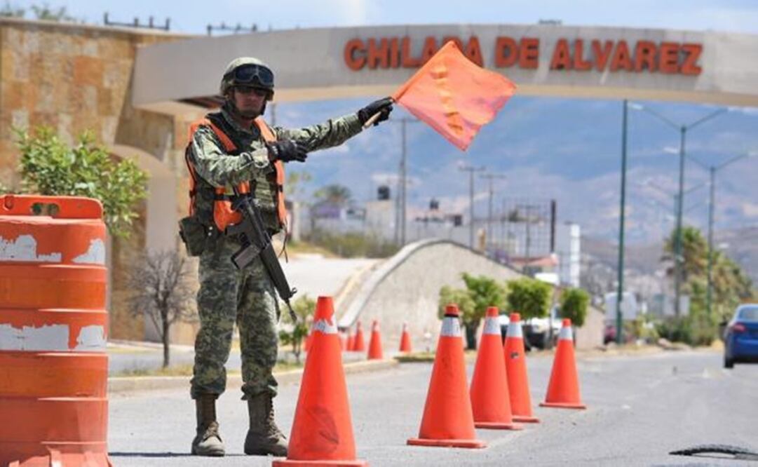 Soldier in Chilapa, Guerrero - File photo/EL UNIVERSAL