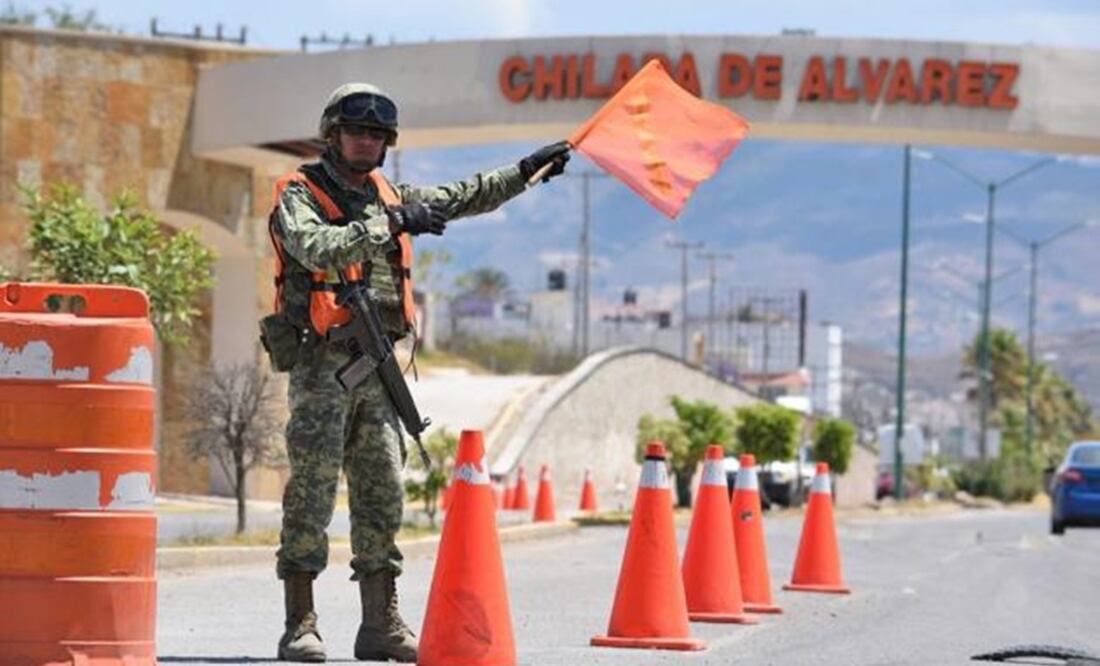 Soldier in Chilapa, Guerrero - File photo/EL UNIVERSAL