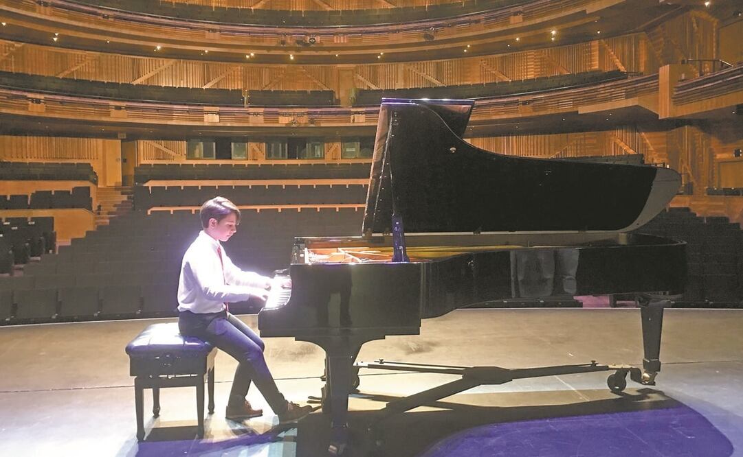 El talentoso Alexander Vivero dice que faltan más apoyos para los niños que, como él, se quieren dedicar a la música. Fotos: Cortesía SPINTO