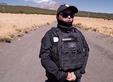 “No es sencillo, hay que dar lo mejor de uno”; Tania Martínez es la primera líder de la Policía de Alta Montaña