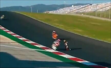 Piloto español se salva a gatas de ser atropellado