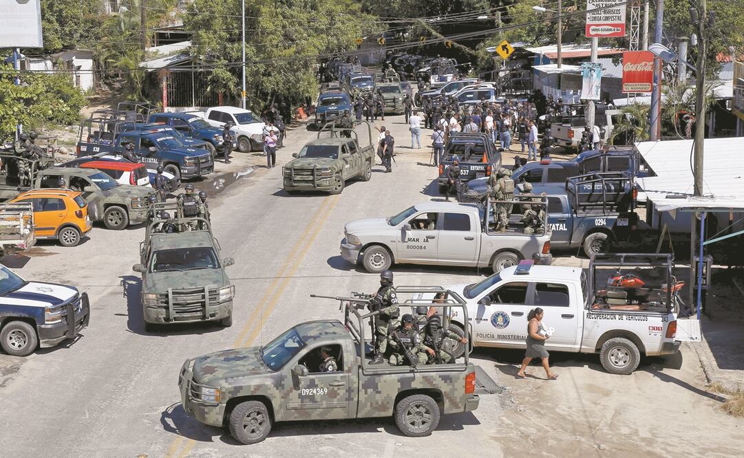 Un enfrentamiento generó un operativo en Xaltianguis en noviembre pasado, cuando se detuvo a los autodefensas. Foto: ARCHIVO EL UNIVERSAL
