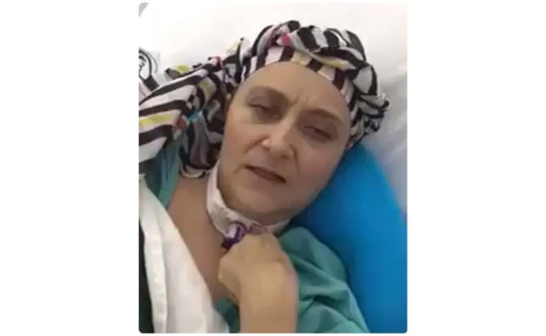 Elvia resultó con traumatismo craneoencefálico severo y hemorragia intracraneal. Foto: captura de pantalla