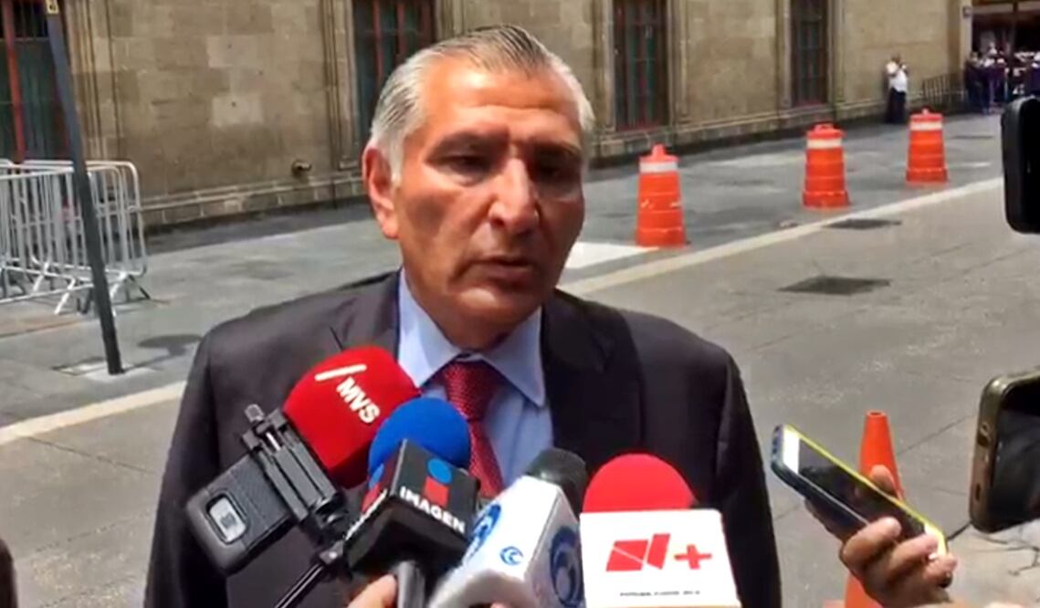 El secretario de Gobernación pidió que las autoridades electorales investiguen estos hechos, los cuales aseguró desconocer el autor. Foto: tomada de video