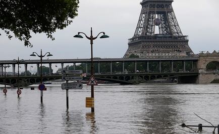 París respira ante descenso de aguas del Sena