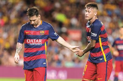 Sería terrible ver a Neymar en el Real Madrid: Messi