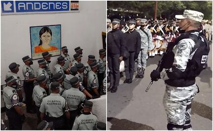 La Guardia Nacional, lista para el desfile militar dedicado a la institución de seguridad