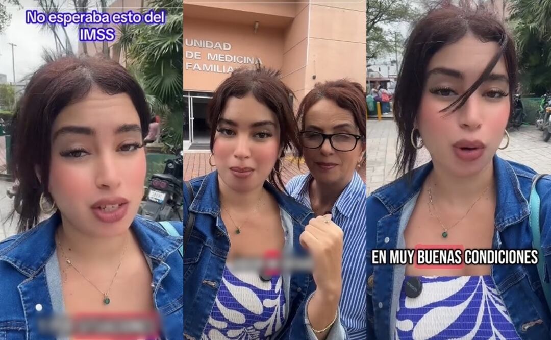 Un halago viral para el IMSS. Fuente: TikTok @maryfraaventuras