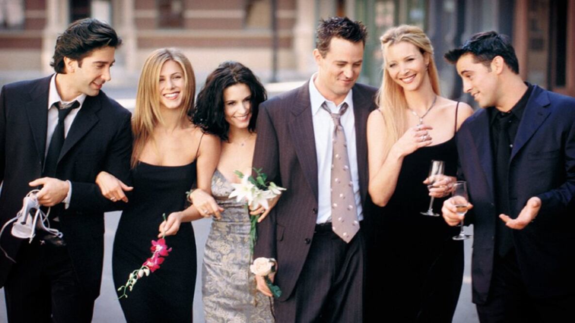 El elenco de "Friends" protagonizó algunas de las aventuras más recordadas de la historia de la televisión, pero también algunos memorables errores en sus guiones... Foto: Getty Images