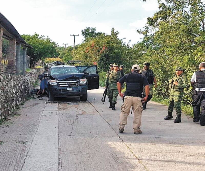 Según autoridades, el enfrentamiento en Tepochica, Guerrero, sucedió luego de que un grupo de delincuencia organizada atacara a los soldados. Foto/Archivo El Universal