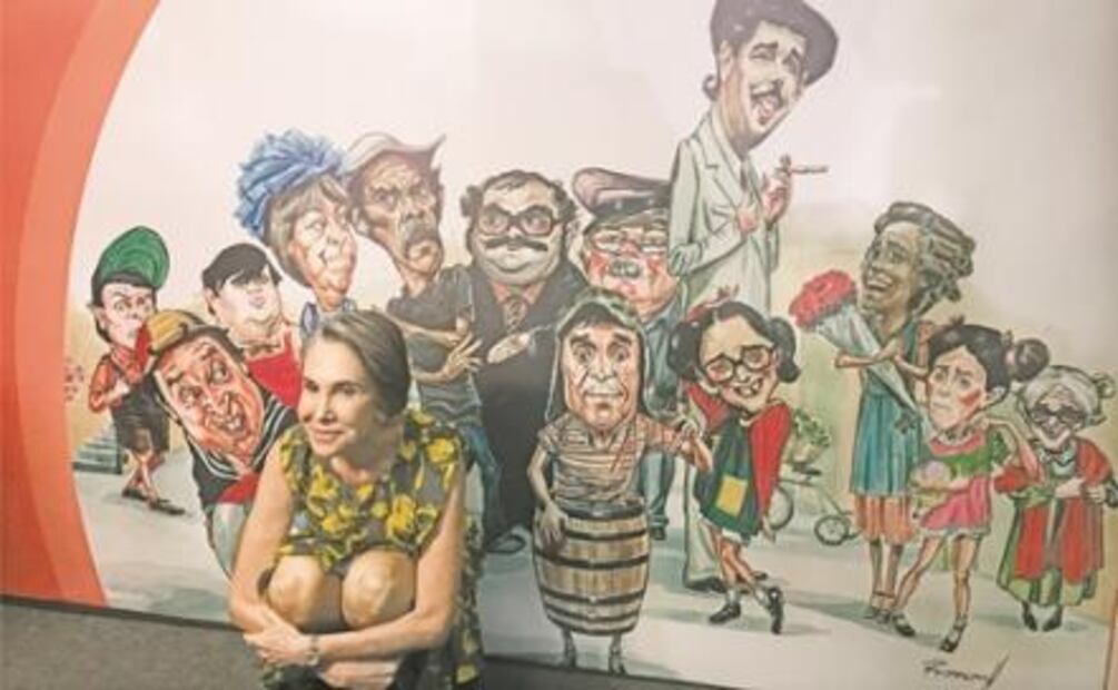 Llega la vecindad del Chavo al Metro