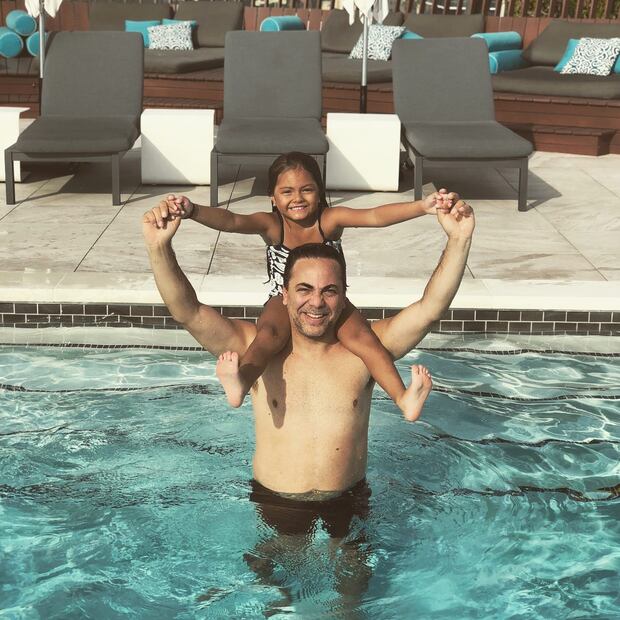 Cristian Castro y Rafaela. Fuente: Instagram @rafaelacastroficial