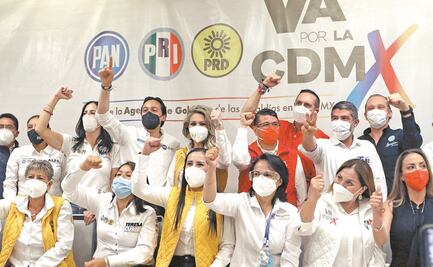 Bloque de Va por la CDMX pacta agenda de gobierno