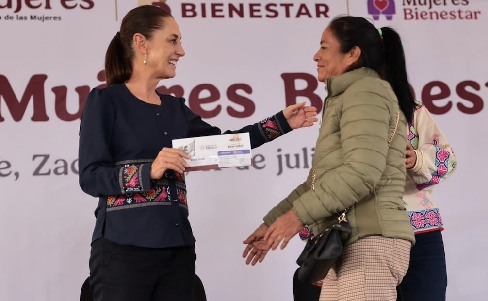 Sheinbaum responde a manifestación de la CNTE en Zacatecas; no habrá negociación en lo oscurito, dice.
Foto: Especial.