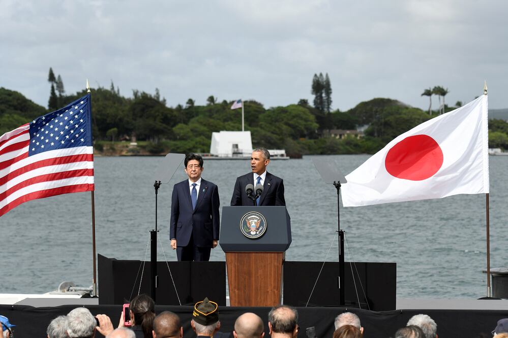 El primer ministro de Japón, Shinzo Abe, y el presidente de Estados Unidos, Barack Obama (Foto: Reuters)