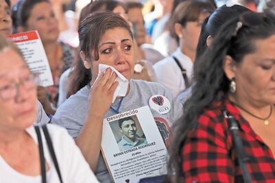 Gobierno reconoce 2 mil desaparecidos en 10 meses