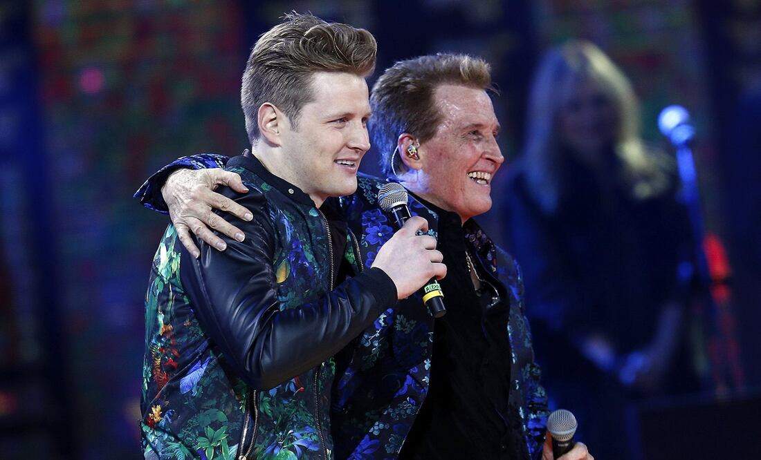 Emmanuel y Alexander Acha. Foto: EFE