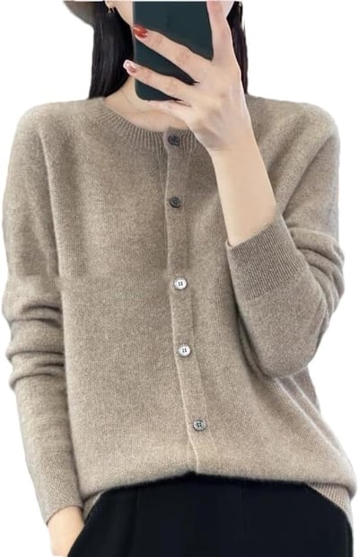 Suéter de algodón que puede lavarse en lavadora con agua fría. Foto: Especial