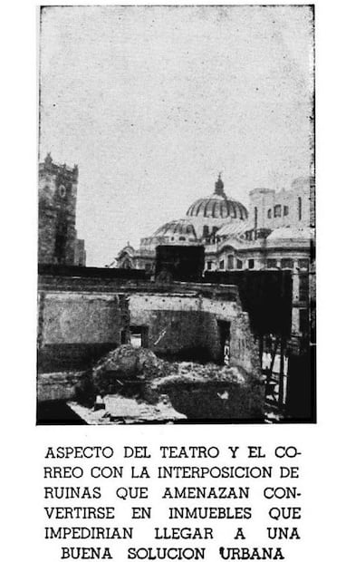 Uno de los principales argumentos con que se defendió el proyecto de descartar la permanencia de ciertos edificios fue la necesidad de un mejor trazado urbano. Imagen: Revista Arquitectura y decoración, 1939.