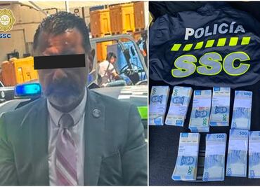 Otra vez en Lomas de Chapultepec: Detienen a otro hombre con 700 mil pesos que no pudo acreditar