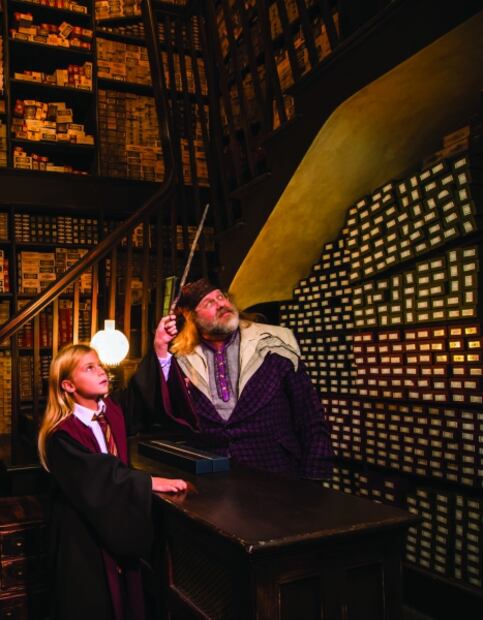 El parque temático dedicado a la saga de Harry Potter