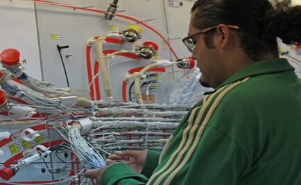 Actividad industrial hila tercera caída