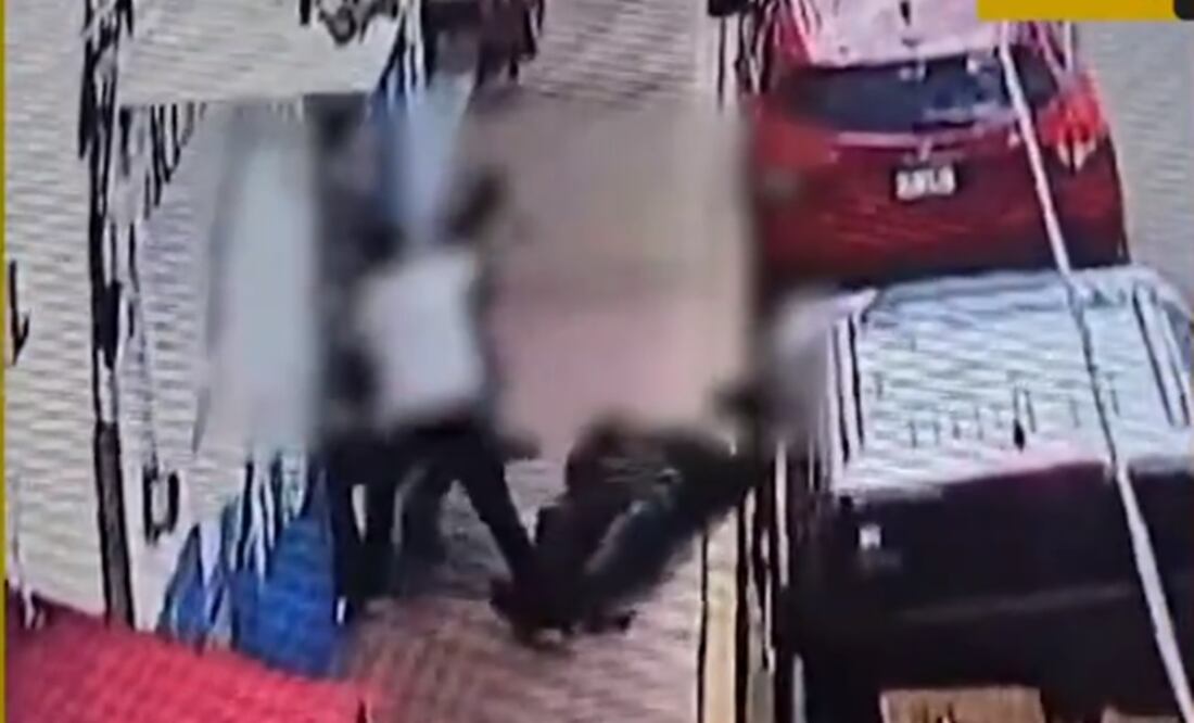 El hecho quedó captado por cámaras de seguridad. FOTO: captura tomada de video/ el universal/