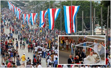 Cuba: Miles festejan visita del Papa