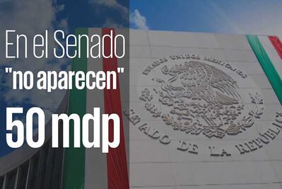 En el Senado "no aparecen" 50 mdp de donativos para damnificados, dice Monreal