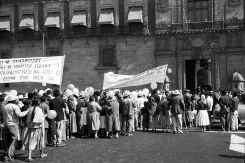 Personas ciegas lucharon por su derecho al trabajo