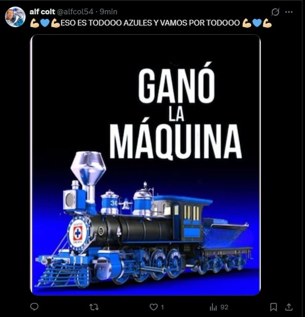 La afición de Cruz Azul festeja el liderato con LOS MEJORES MEMES