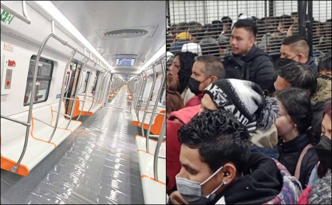 ¿Cómo va el Metro de la CDMX, hoy 7 de febrero?. Foto: EL UNIVERSAL