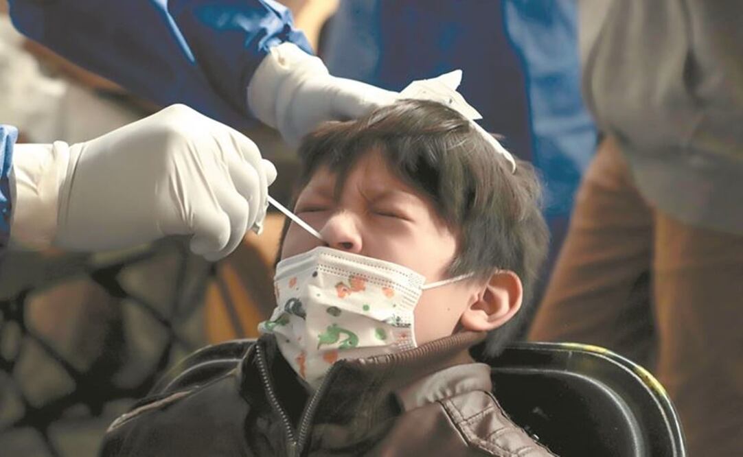 Las alcaldías con más casos positivos detectados en menores son Álvaro Obregón e Iztapalapa, de acuerdo con datos del Conacyt. Foto: Xinhua.