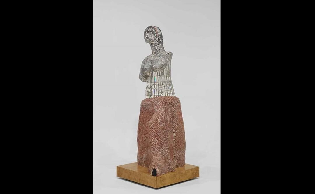 La escultura "Aphrodite di Kansas City", de Bill Lyons, está valuada en 132 mil dólares. Foto: kansascityartistscoalition.org