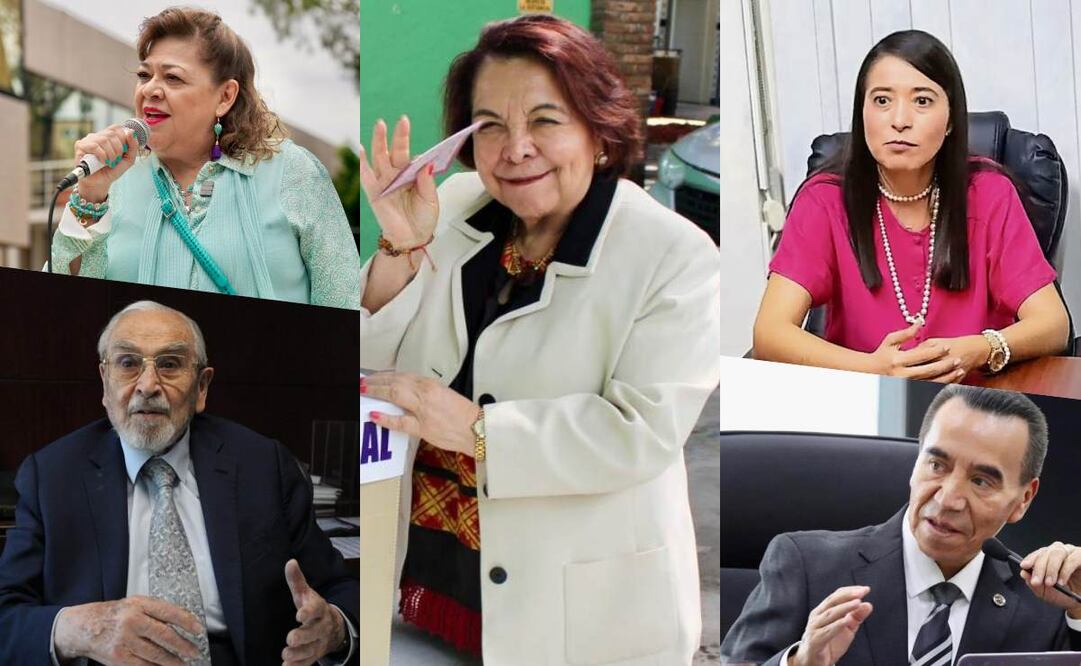 Magistrados y magistradas del Tribunal de Disciplina Judicial de acuerdo con el 99.76% de actas computadas. Foto: Especial