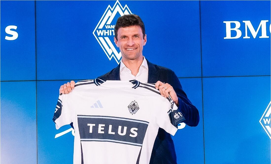 FOTO: Vancouver Whitecaps presenta al alemán Thomas Müller