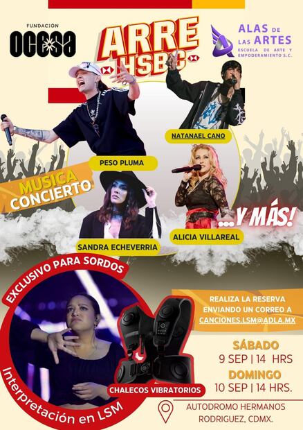 Convocatoria de Alas de las Artes para el Festival Arre. Foto: Facebook